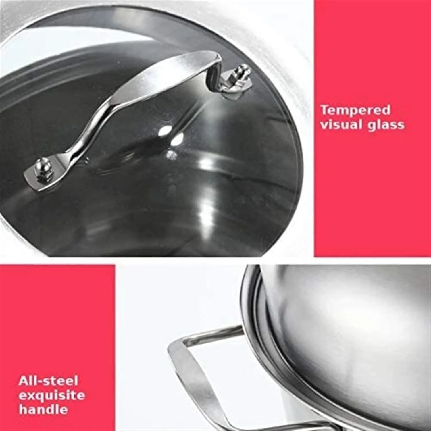 3-Layers Stainless Steel Steamer Pot