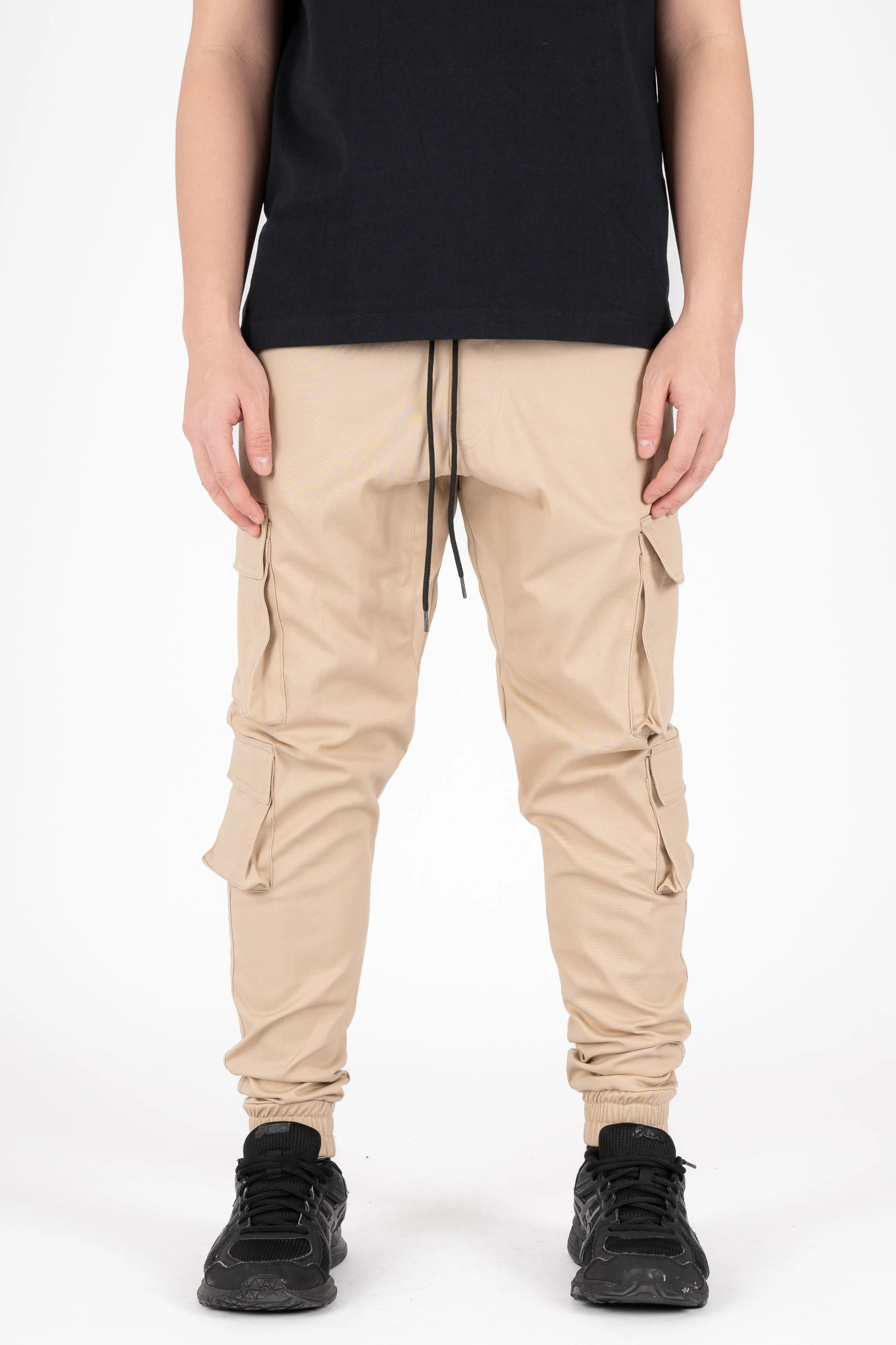 6 POCKETS CARGO PANTS - LIGHT KHAKI