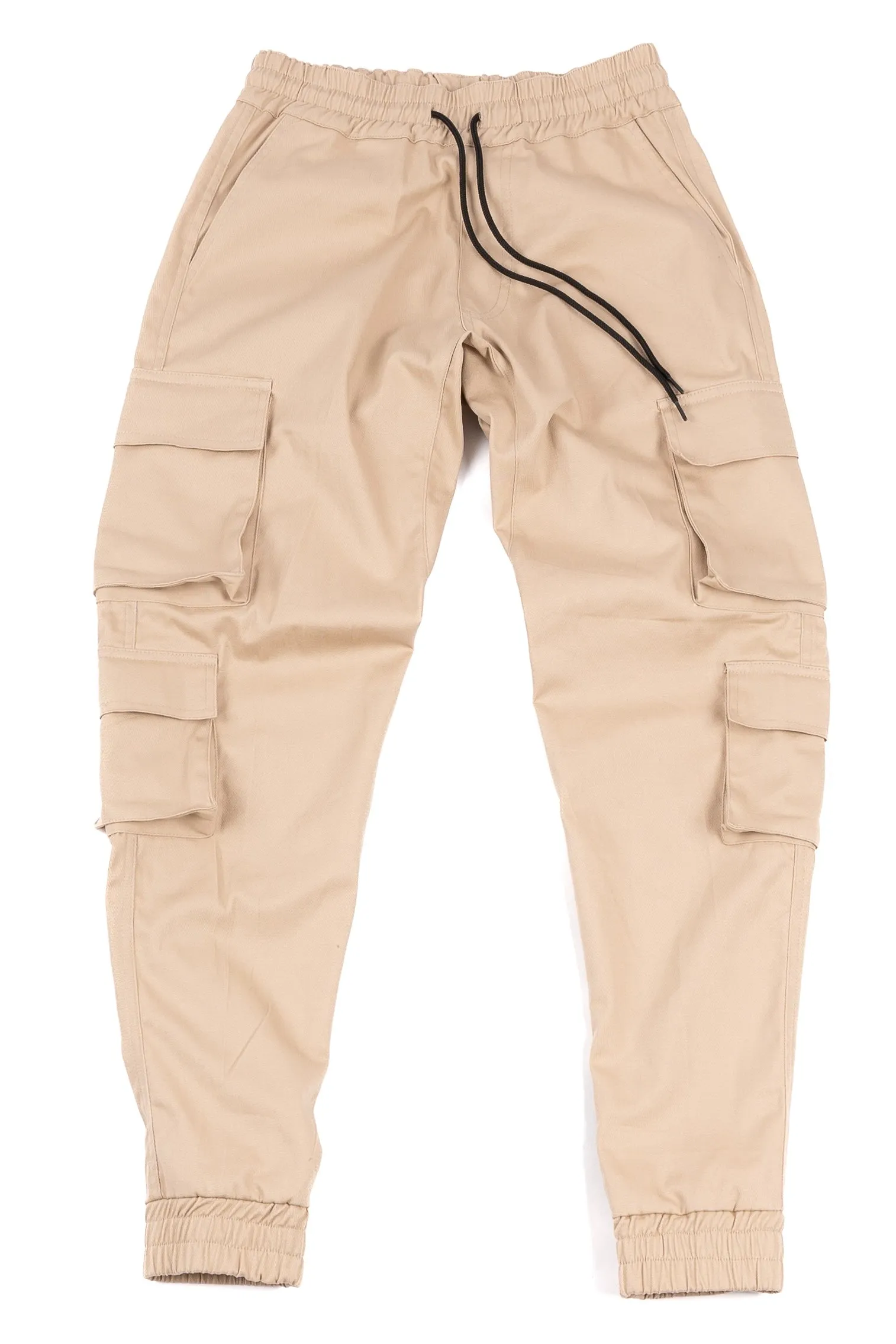 6 POCKETS CARGO PANTS - LIGHT KHAKI