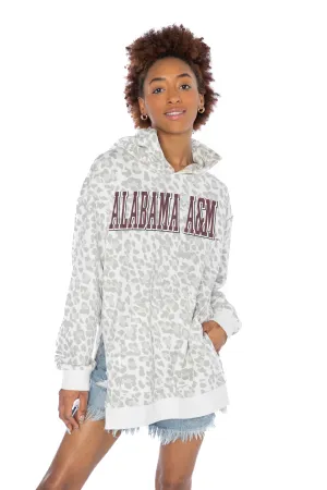 ALABAMA A&M BULLDOGS OVERSIZED SIDE-SLIT HOODED PULLOVER