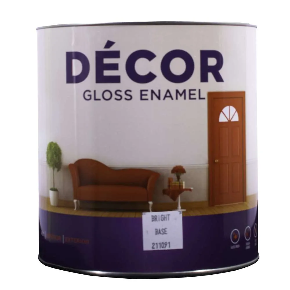 Apco Decor Gloss Enamel Bright Base 4L