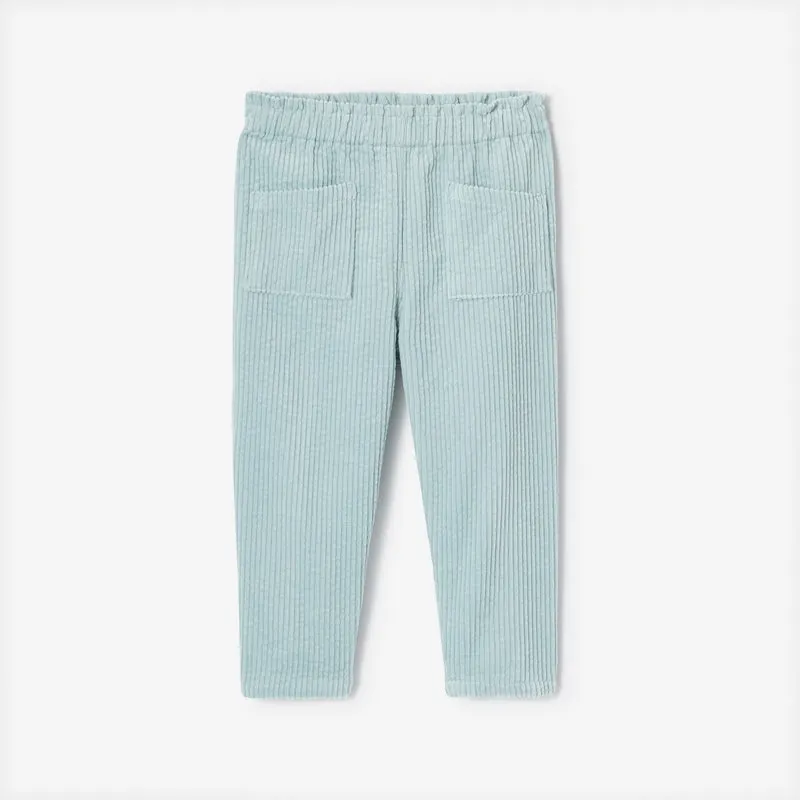 Baby girls' blue pants