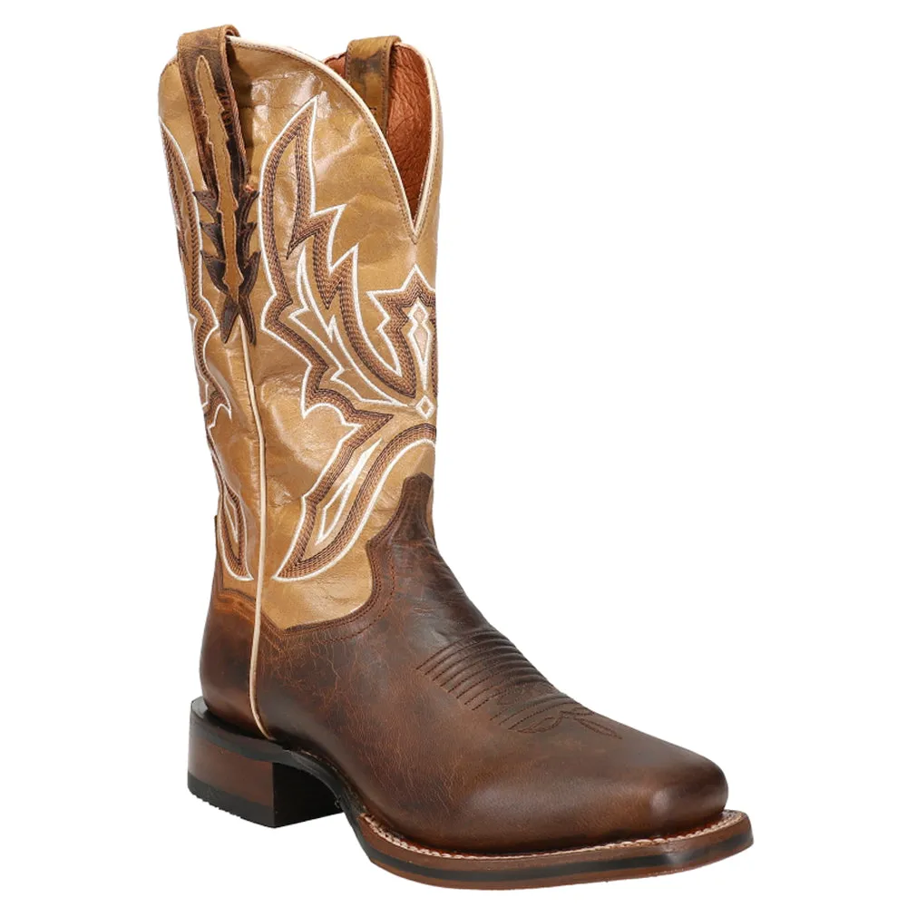 Bellamy Embroidery Square Toe Cowboy Boots