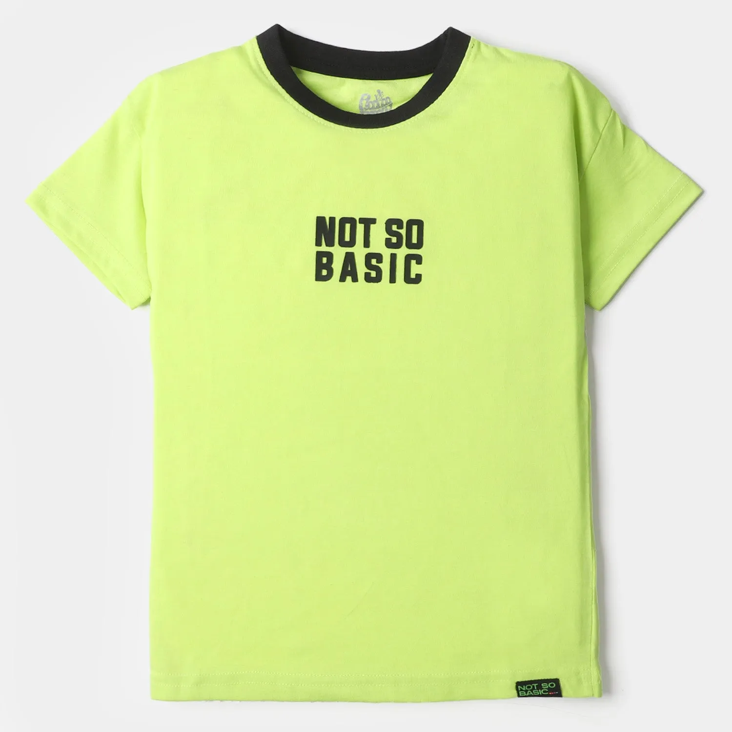 Boys Cotton T-Shirt  Modern World