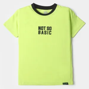 Boys Cotton T-Shirt  Modern World