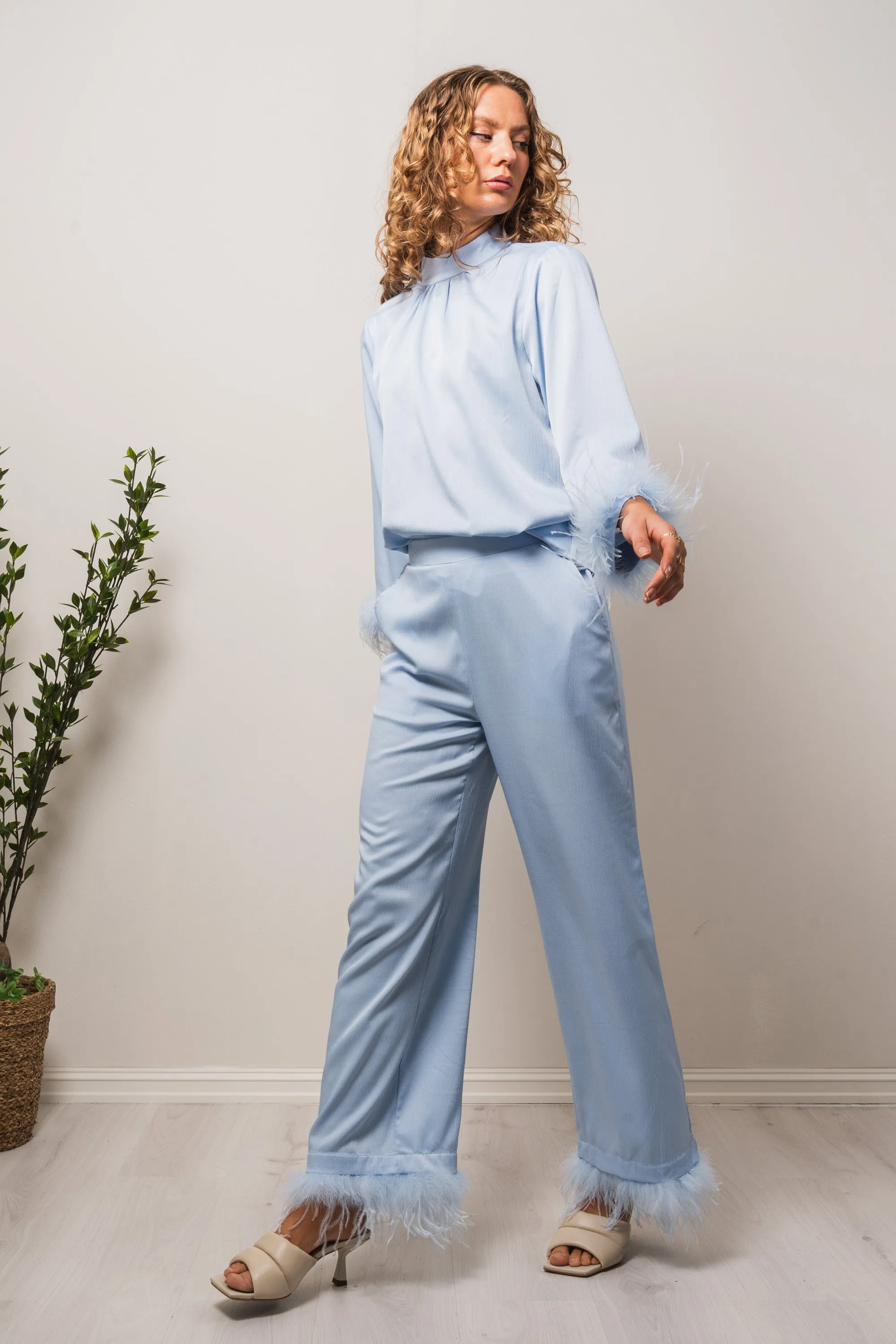 Brady Pants - Light Blue