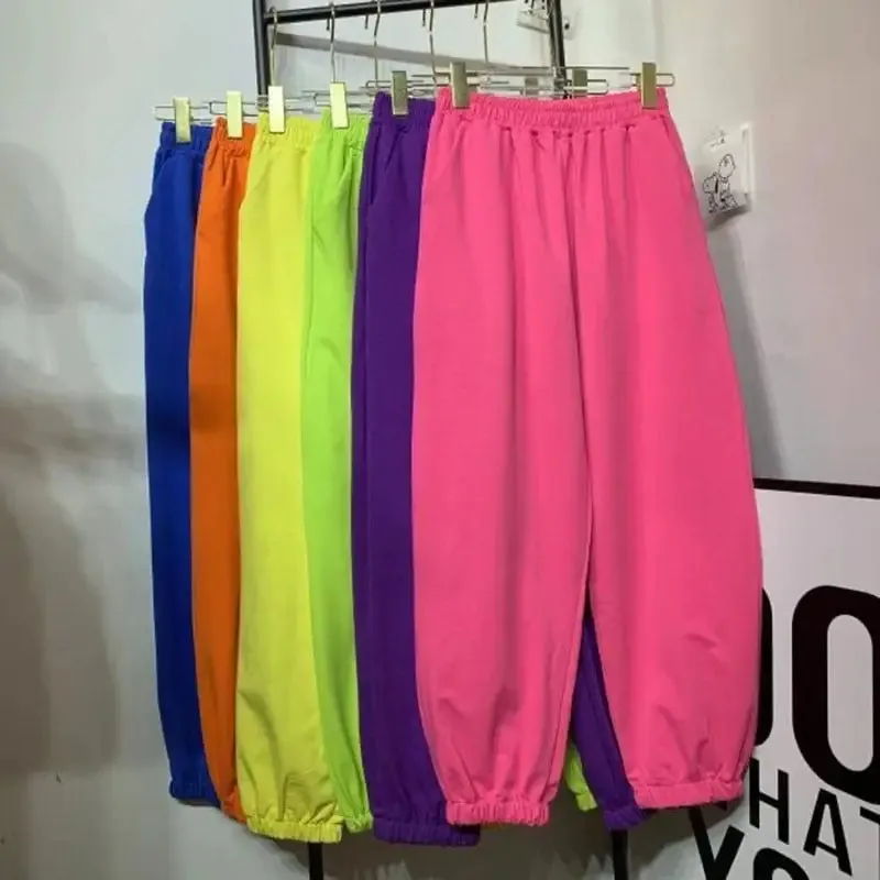 Candy Color Harem Loose Pants