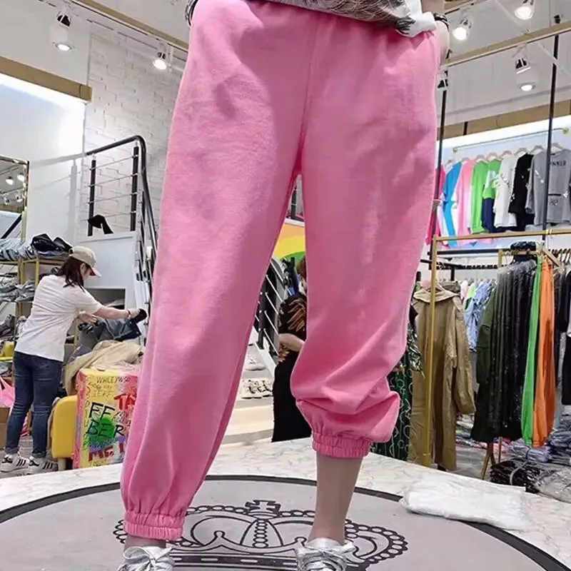 Candy Color Harem Loose Pants