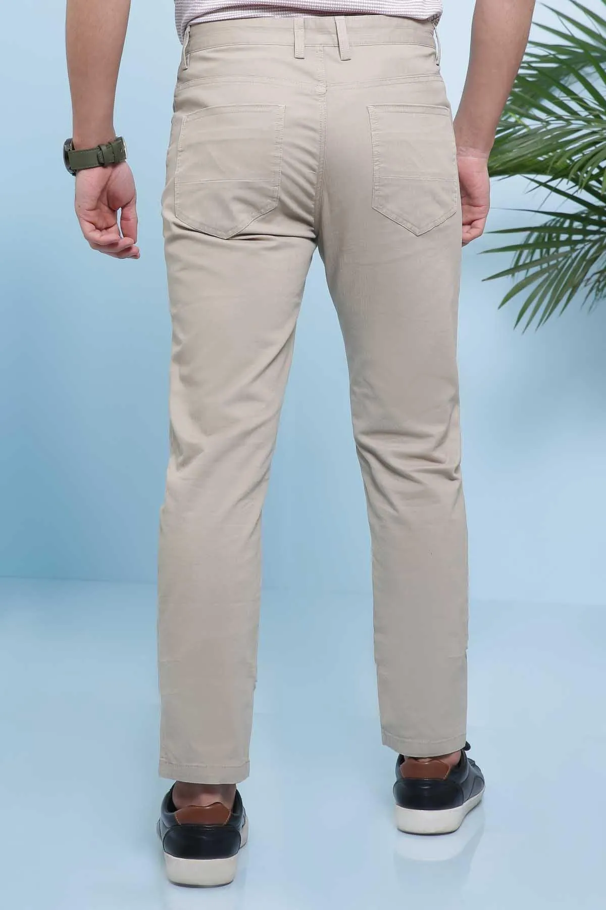 CASUAL PANT 5 POCKET LIGHT BROWN