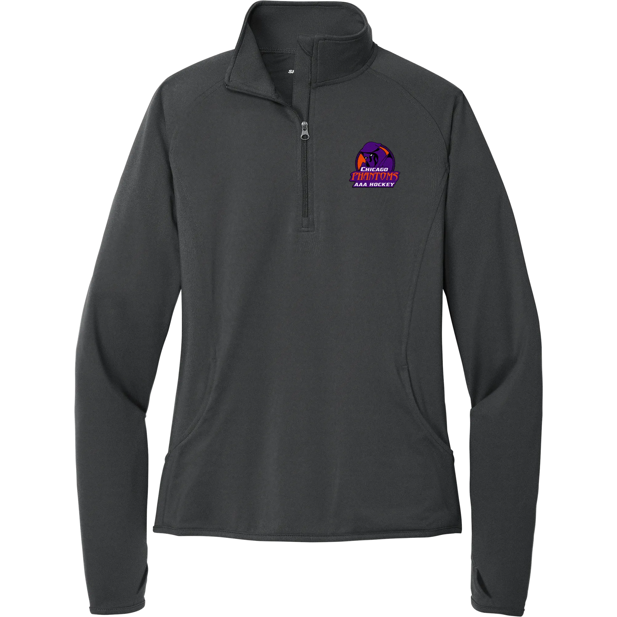 Chicago Phantoms Ladies Sport-Wick Stretch 1/4-Zip Pullover