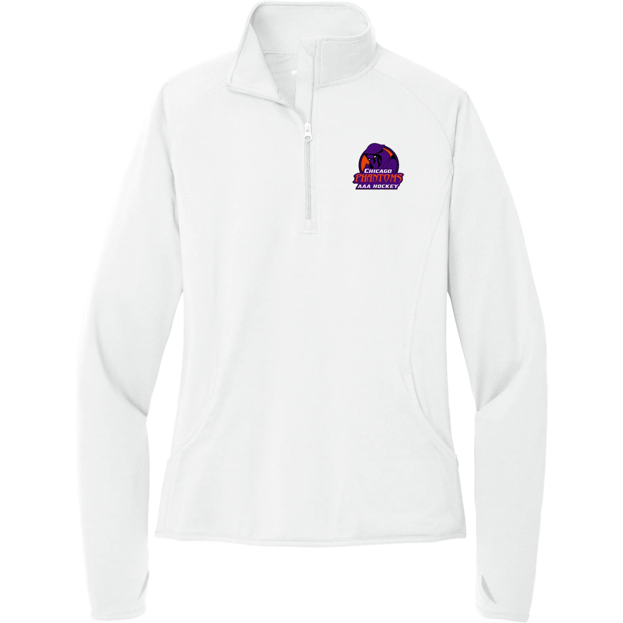 Chicago Phantoms Ladies Sport-Wick Stretch 1/4-Zip Pullover