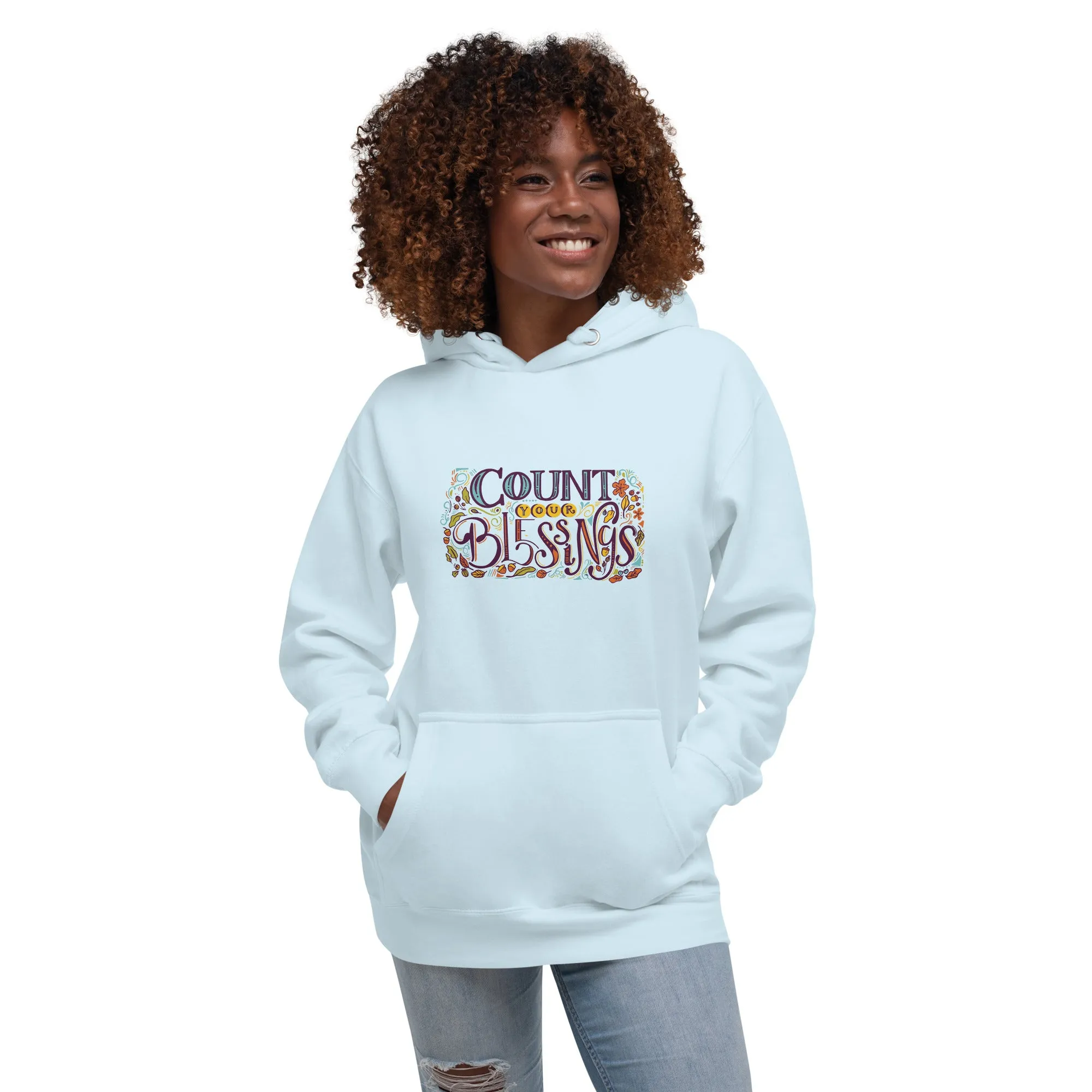 Count Your Blessings Christian Hoodie