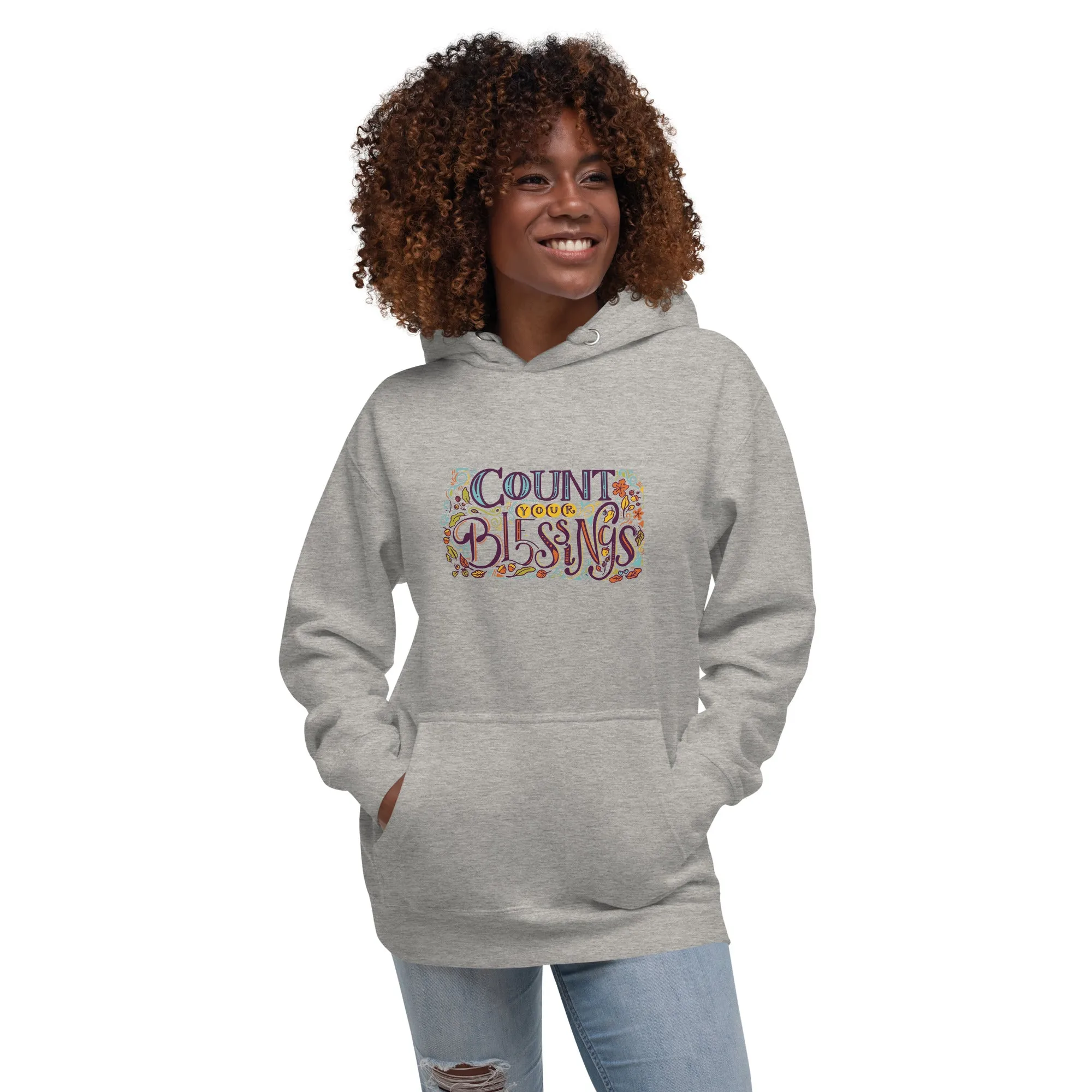 Count Your Blessings Christian Hoodie