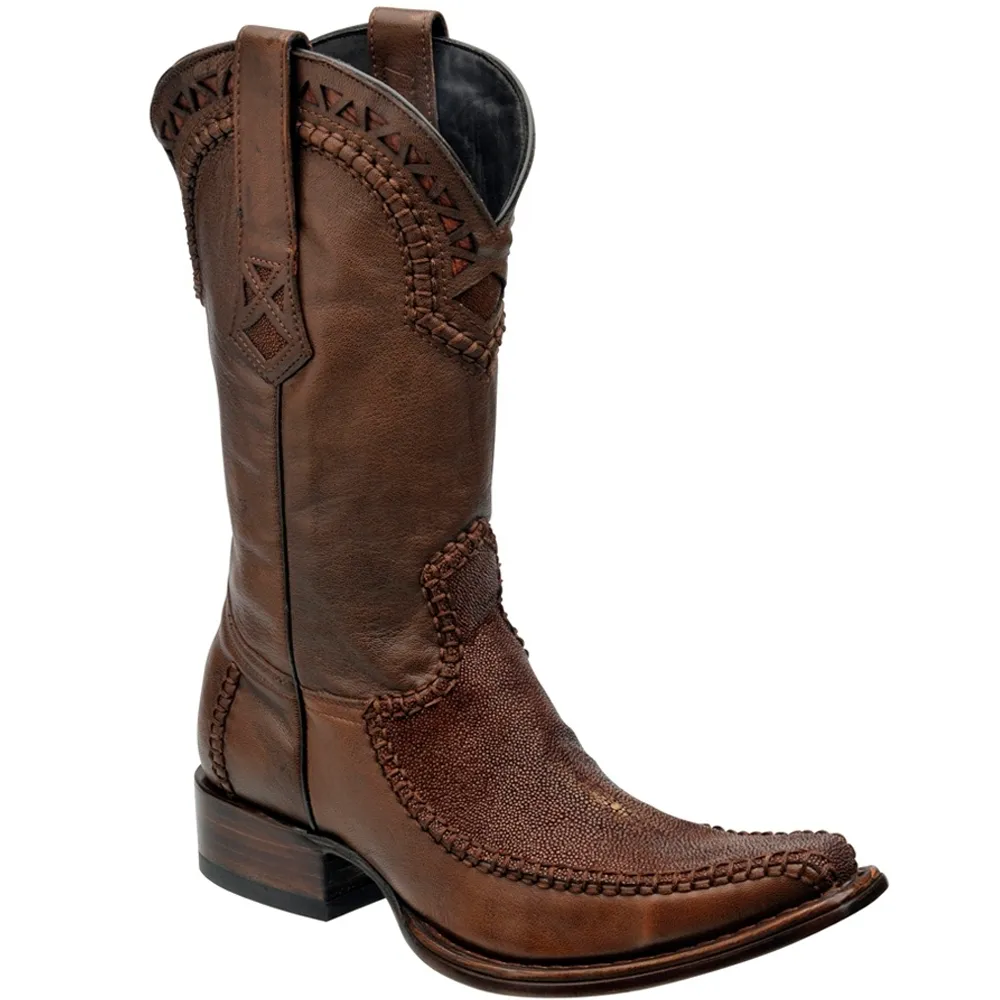 Cuadra Men's Stingray Western European Toe Boot