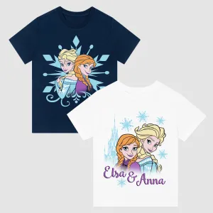 Disney Frozen T-Shirts - 2 Pack