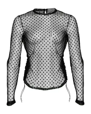 Dorothee Schumacher Playful Dots Long Sleeve Blouse