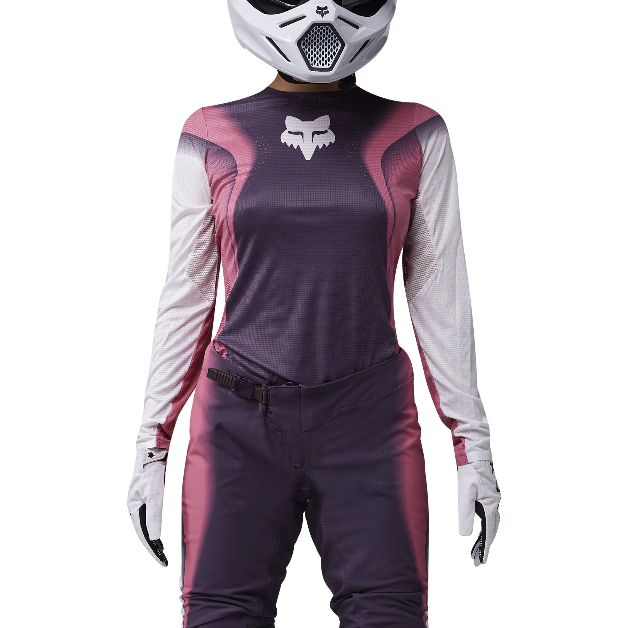 Fox Racing Womens Flexair Infinite Offroad Jersey Sangria Purple