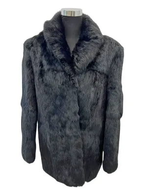 Fur Long Sleeve Coat