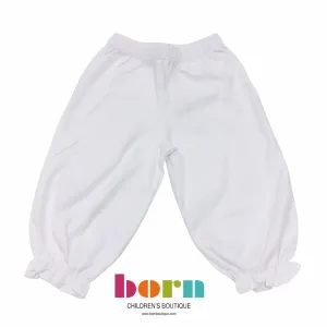 Girl Bloomer Pants Light Pink Dot