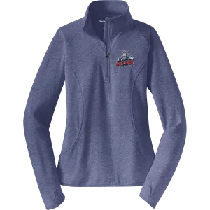 Hartford Jr. Wolfpack Ladies Sport-Wick Stretch 1/4-Zip Pullover