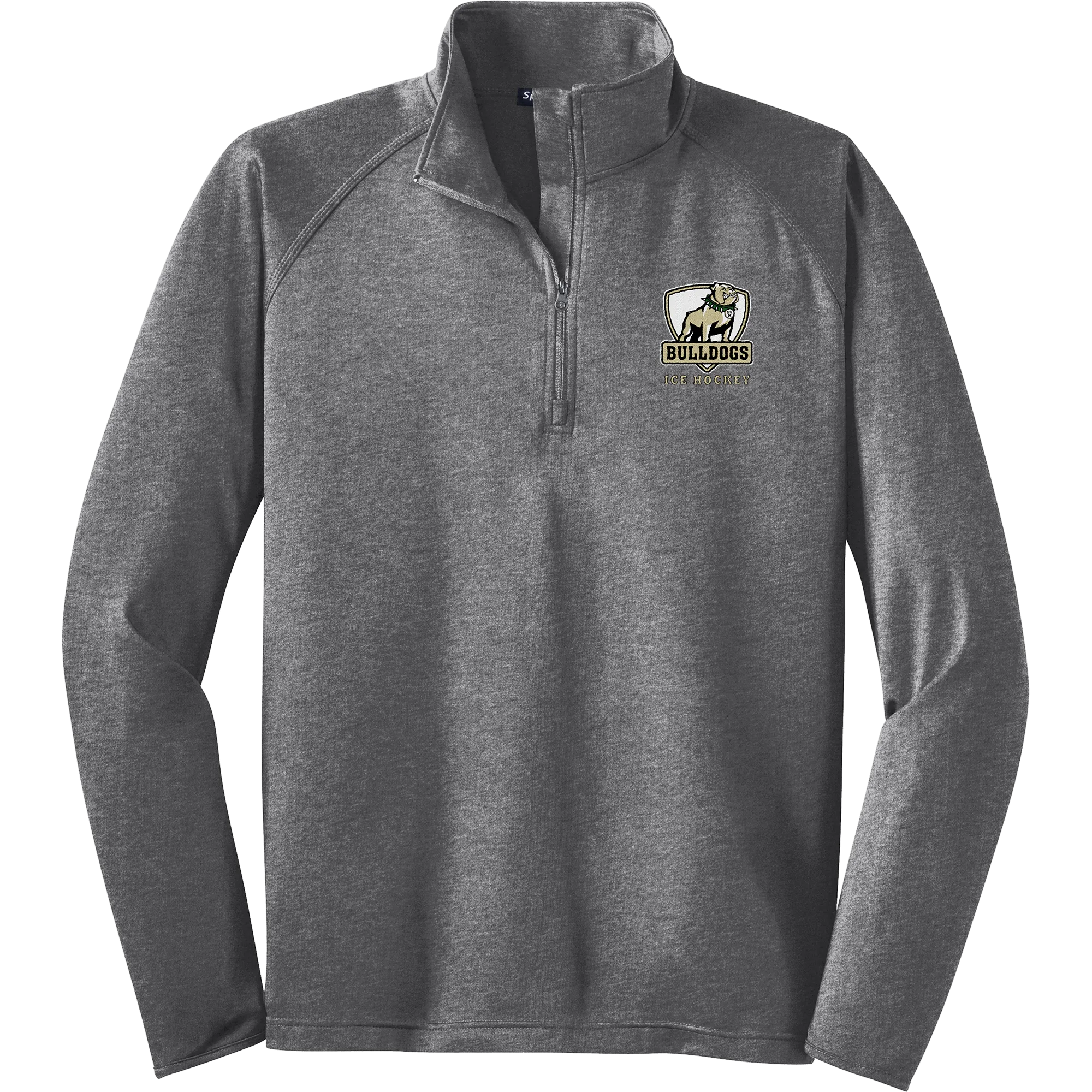 HVM Bulldogs Sport-Wick Stretch 1/4-Zip Pullover