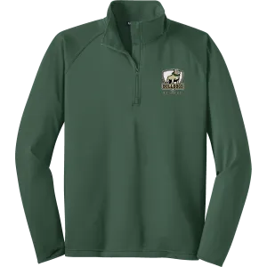 HVM Bulldogs Sport-Wick Stretch 1/4-Zip Pullover