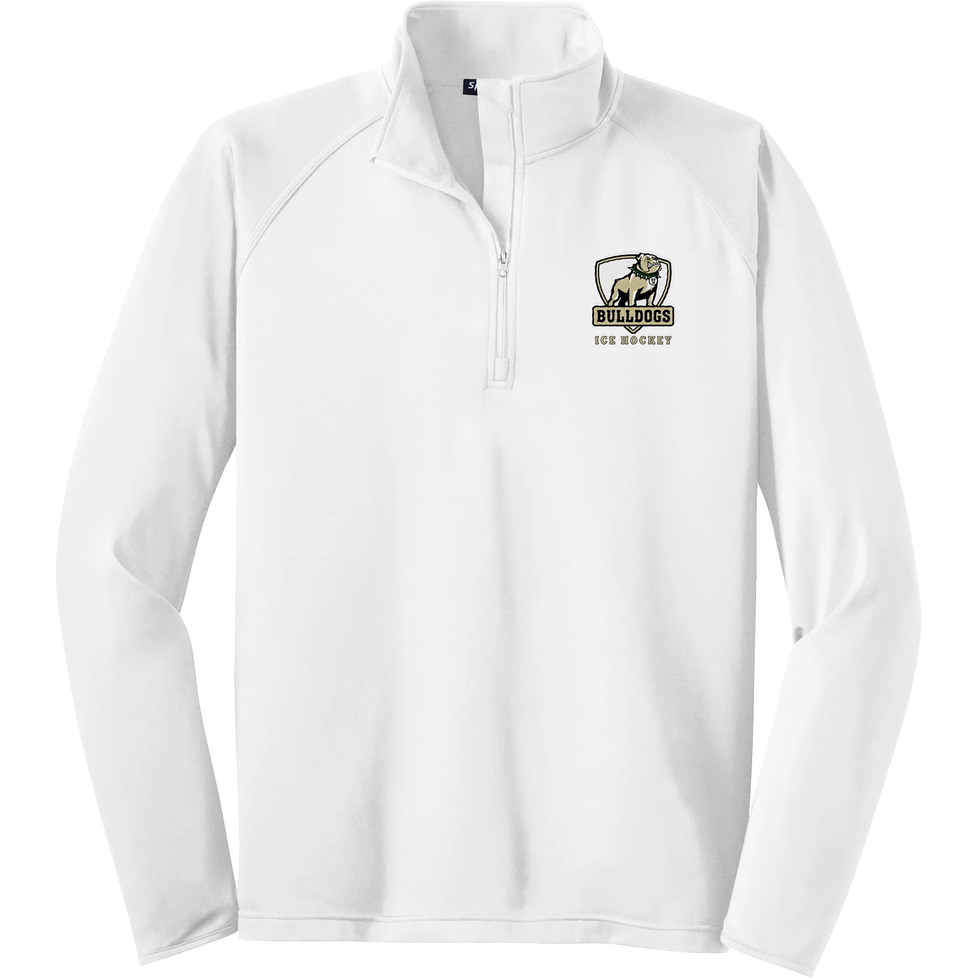 HVM Bulldogs Sport-Wick Stretch 1/4-Zip Pullover