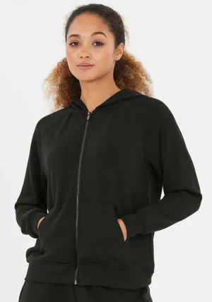 Jacey With Full Zip - Black