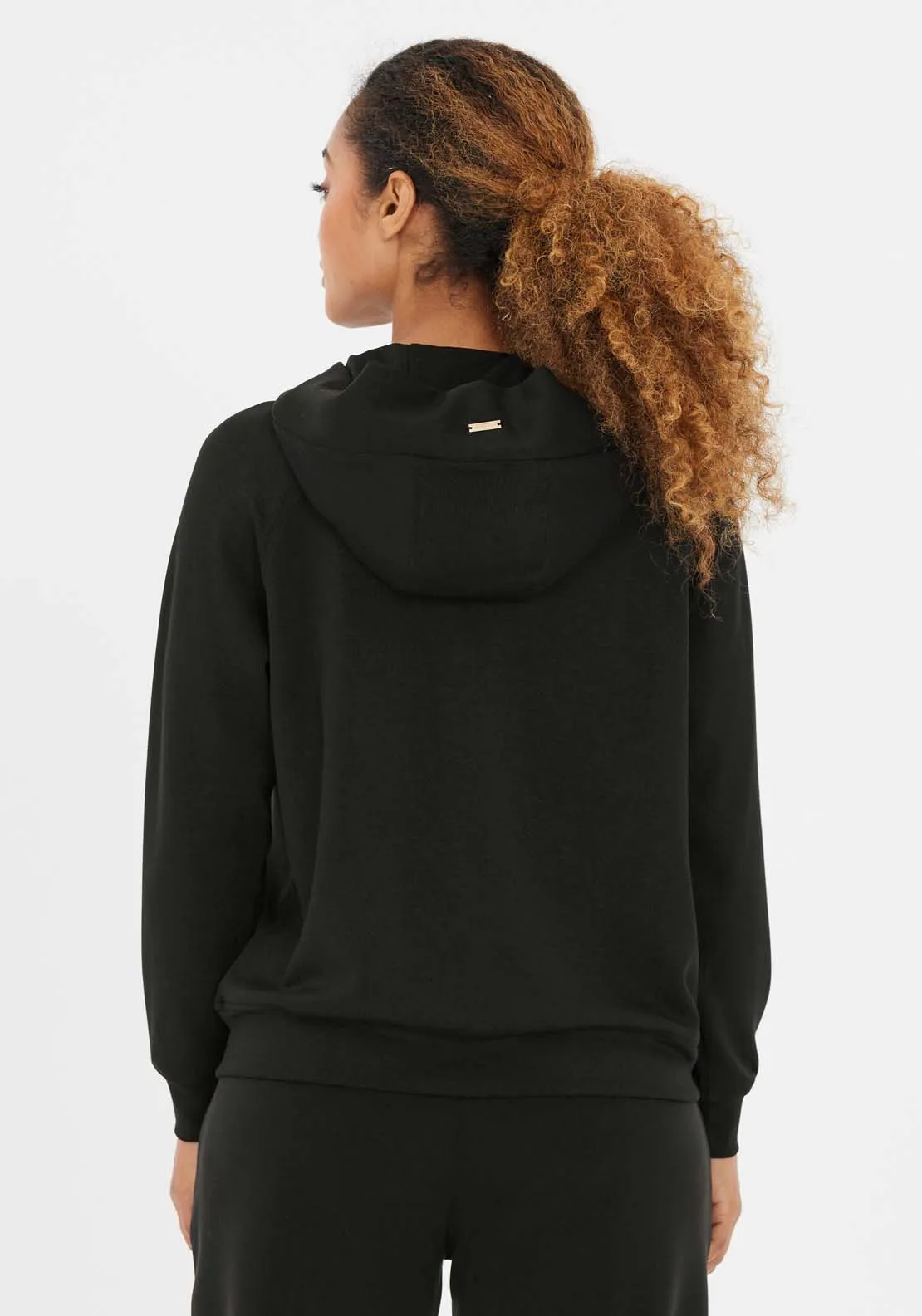 Jacey With Full Zip - Black