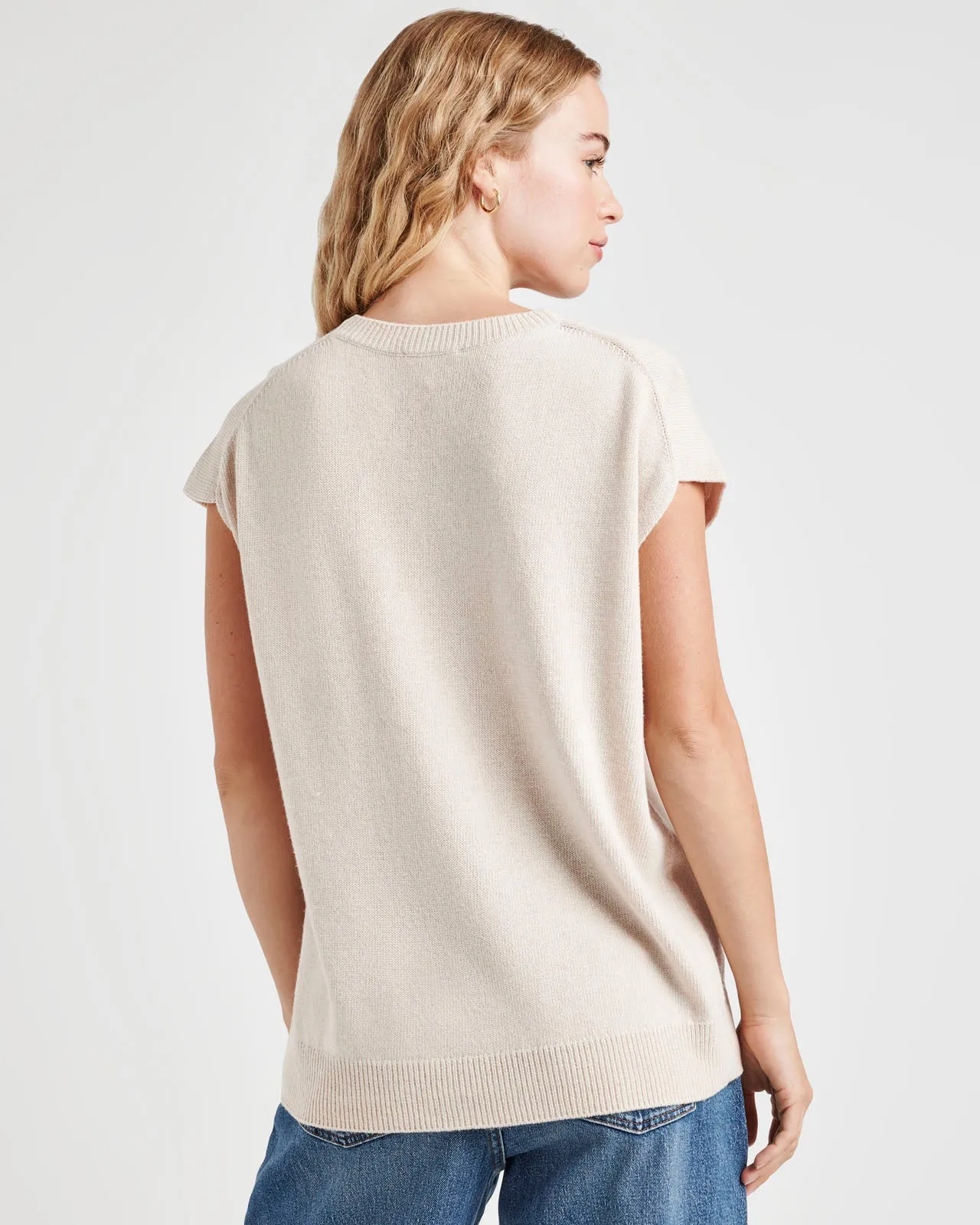 Jane Cashblend Sweater Vest