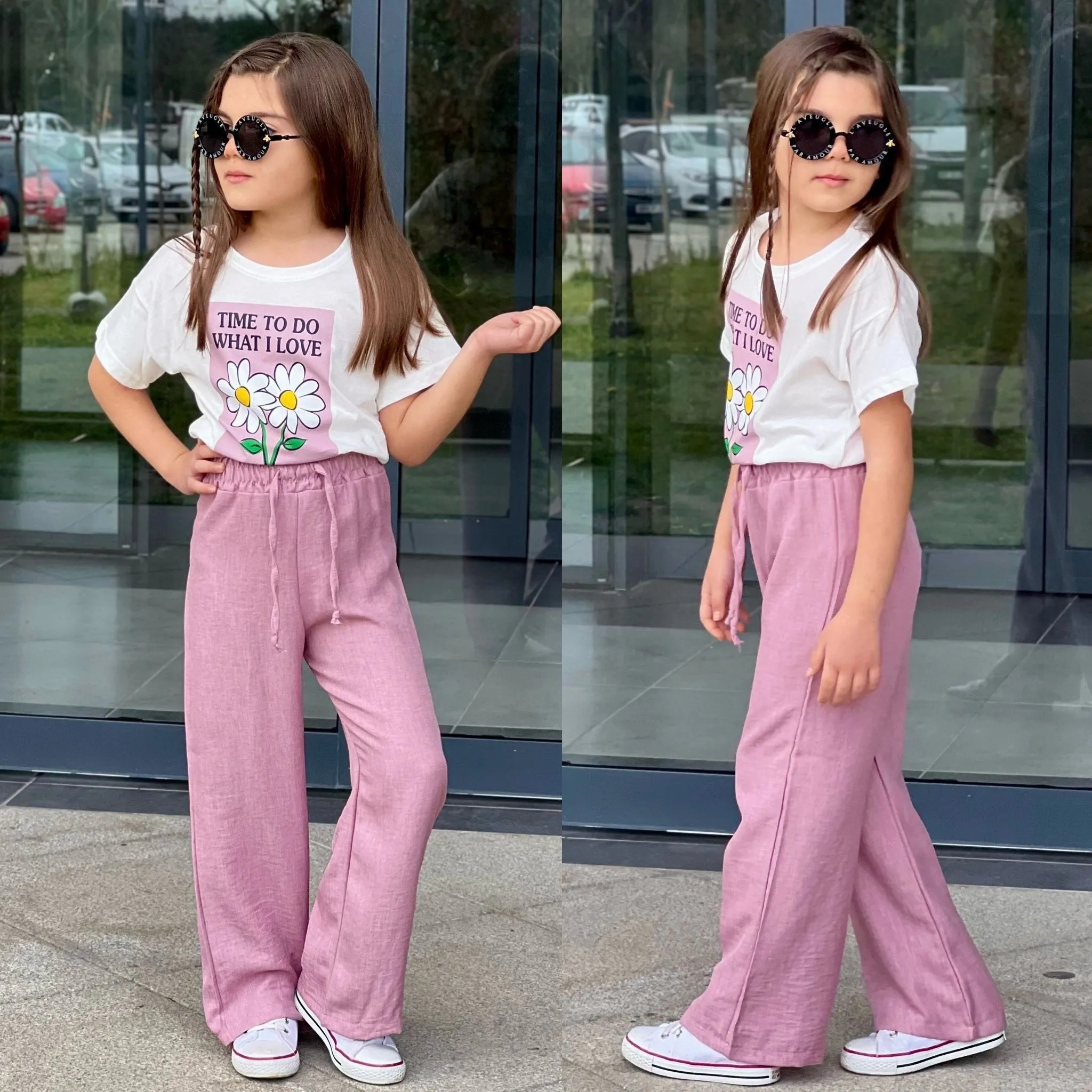 Love Blossom Girls Casual Set