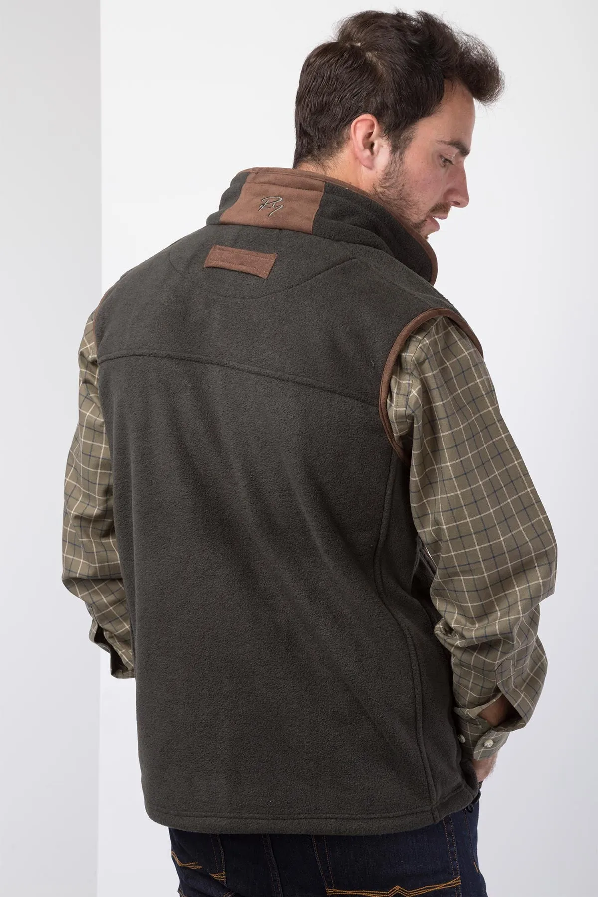 Men's Fleece Waistcoats - Huggate