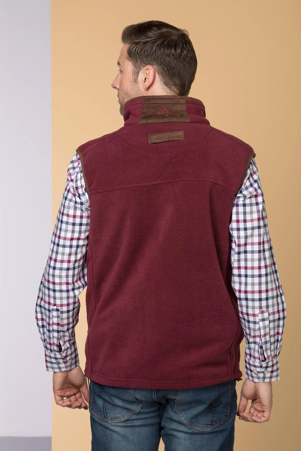 Men's Fleece Waistcoats - Huggate