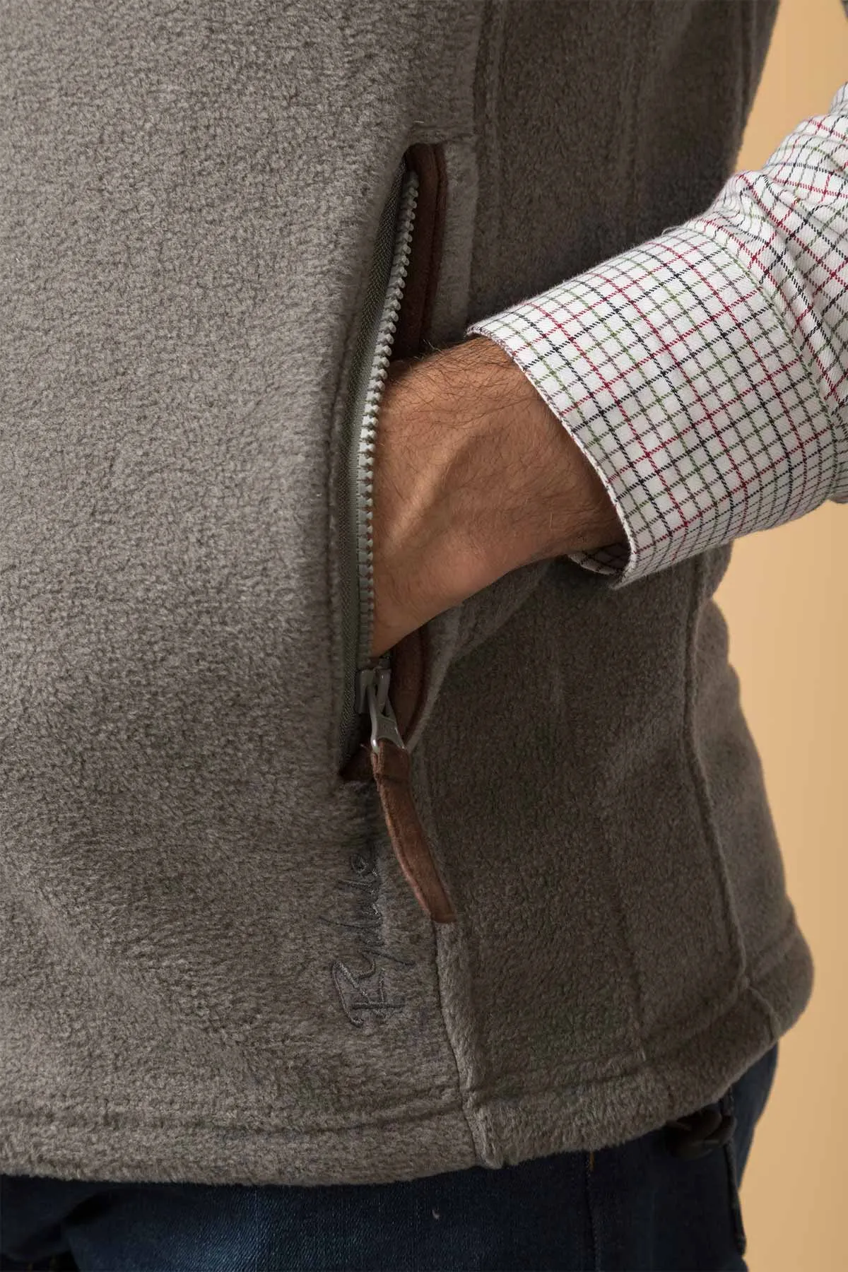 Men's Fleece Waistcoats - Huggate