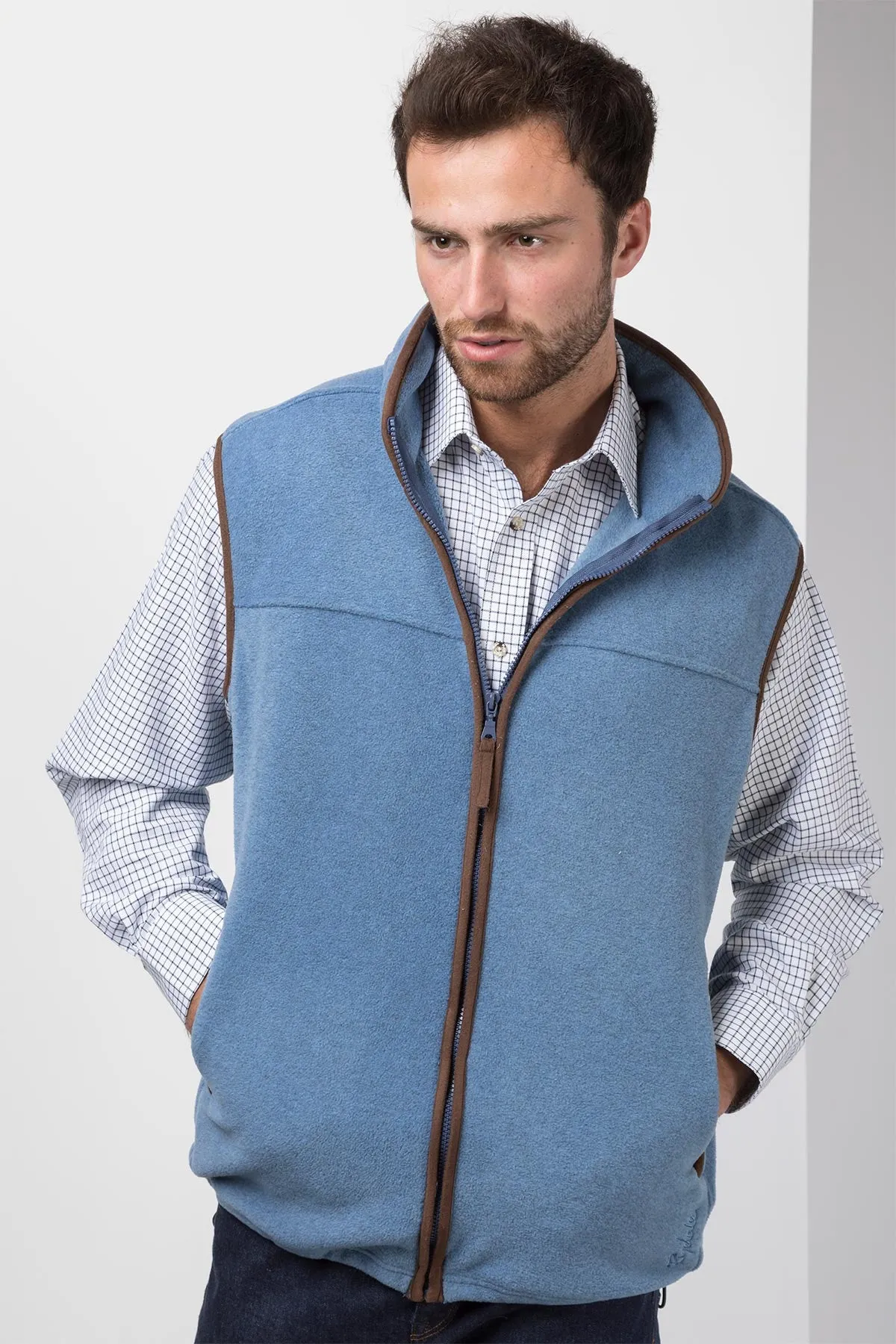 Men's Fleece Waistcoats - Huggate