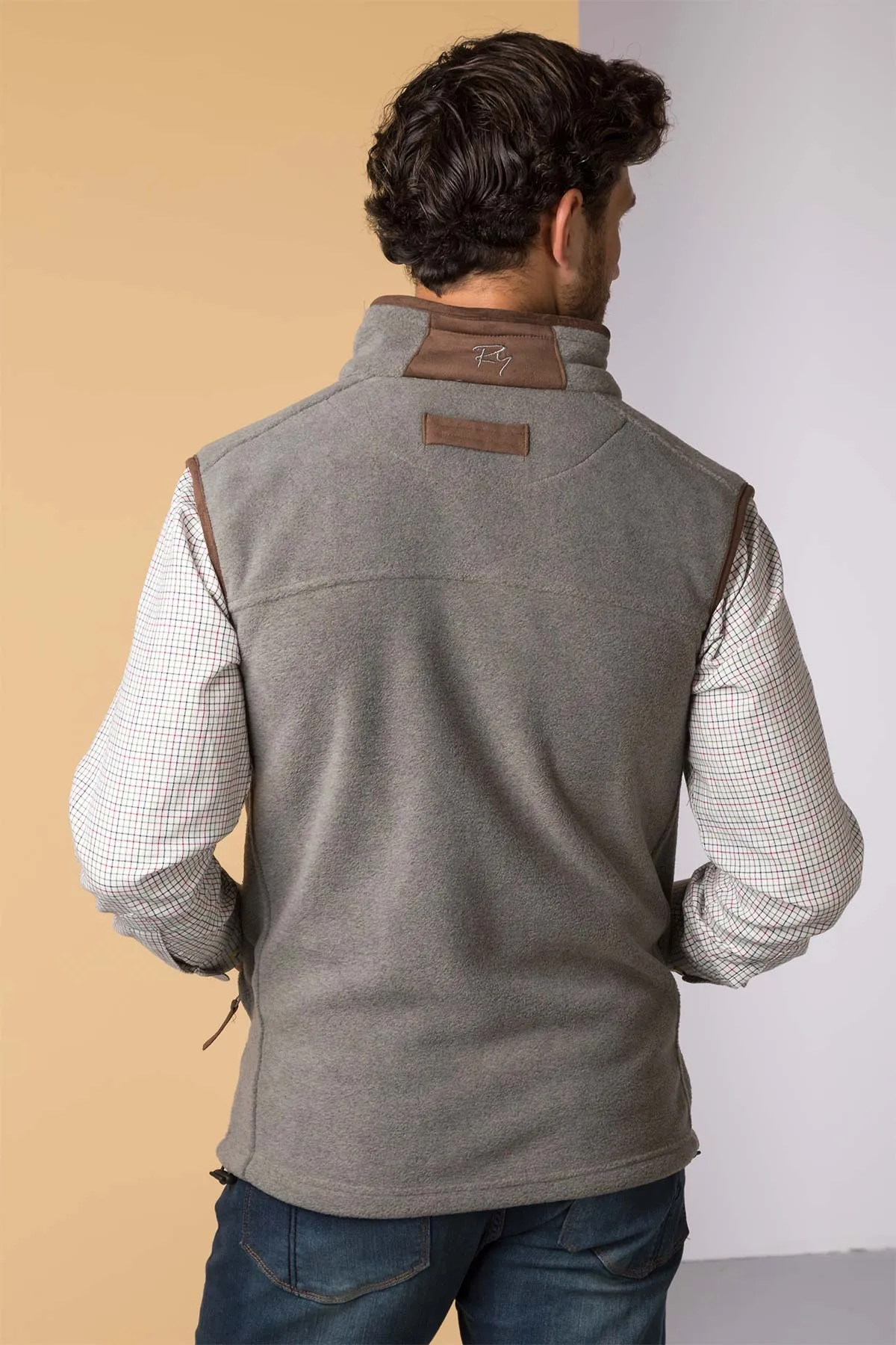 Men's Fleece Waistcoats - Huggate