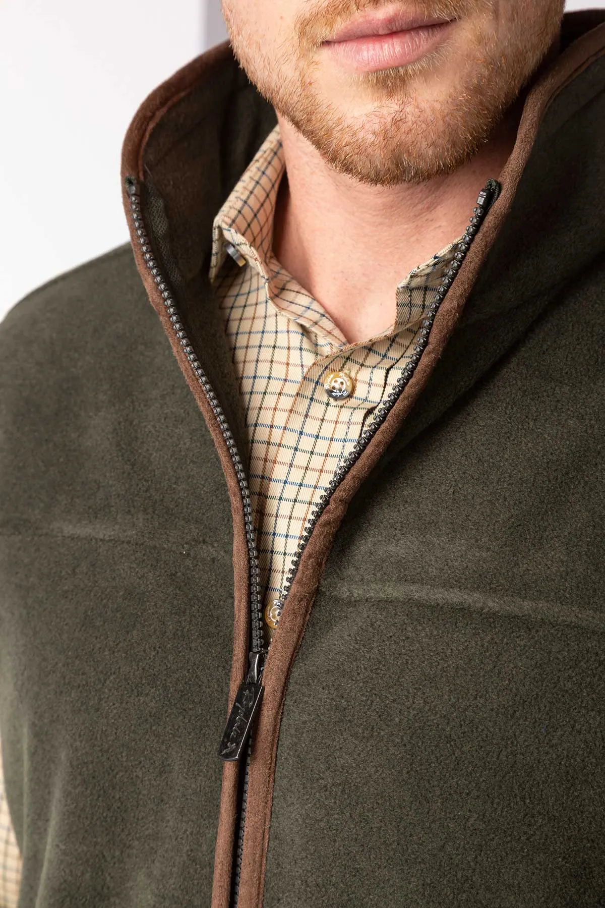 Men's Fleece Waistcoats - Huggate