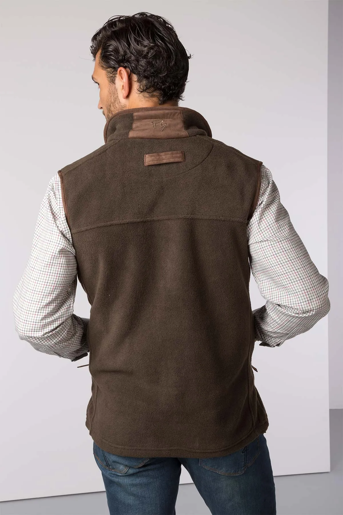 Men's Fleece Waistcoats - Huggate