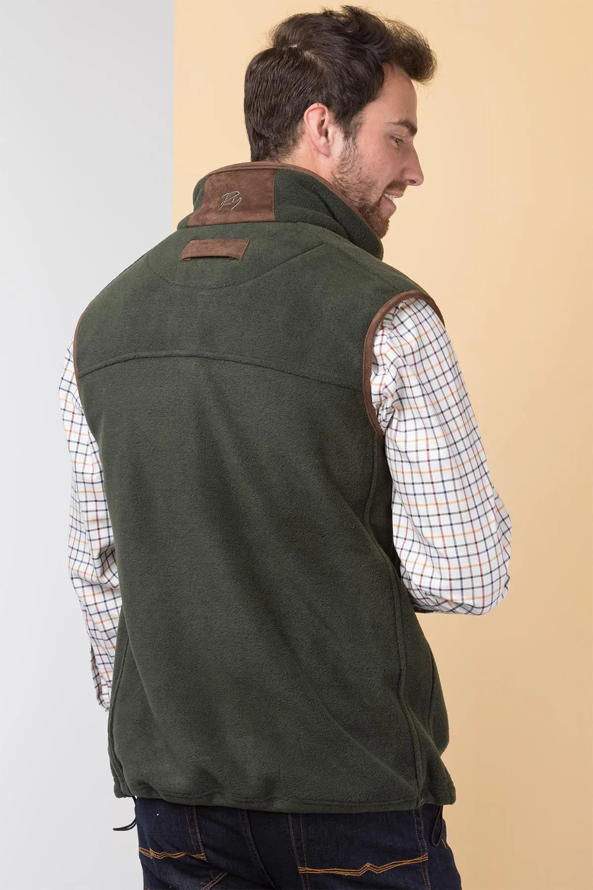 Men's Fleece Waistcoats - Huggate