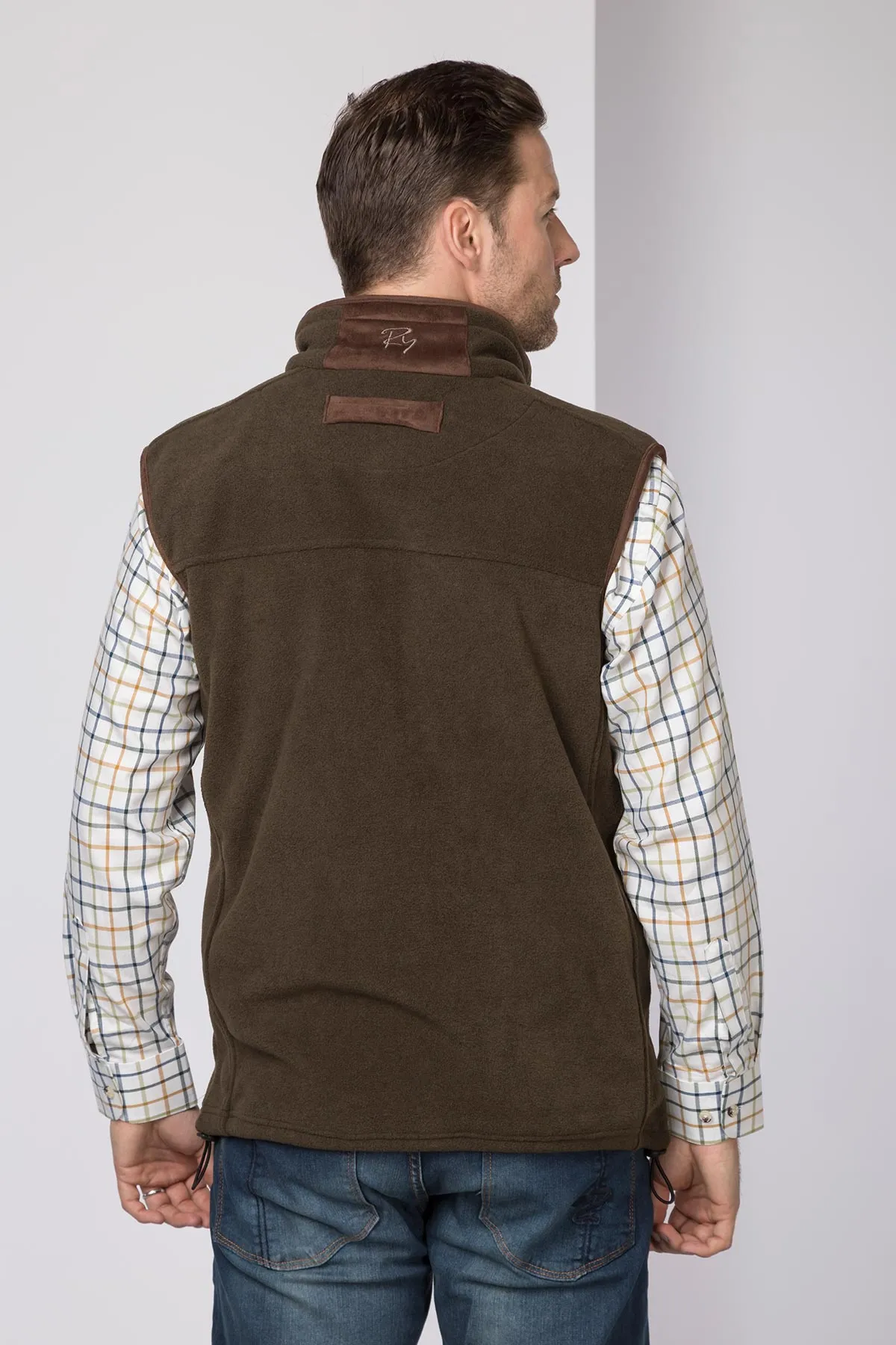 Men's Fleece Waistcoats - Huggate