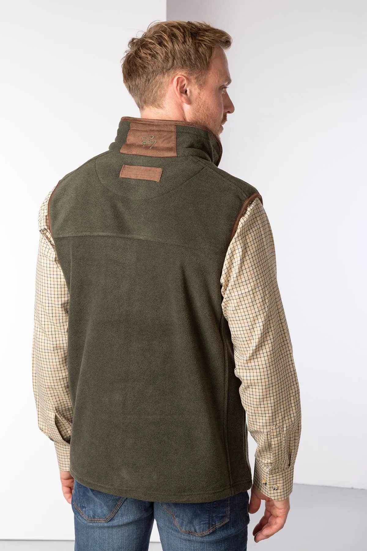 Men's Fleece Waistcoats - Huggate