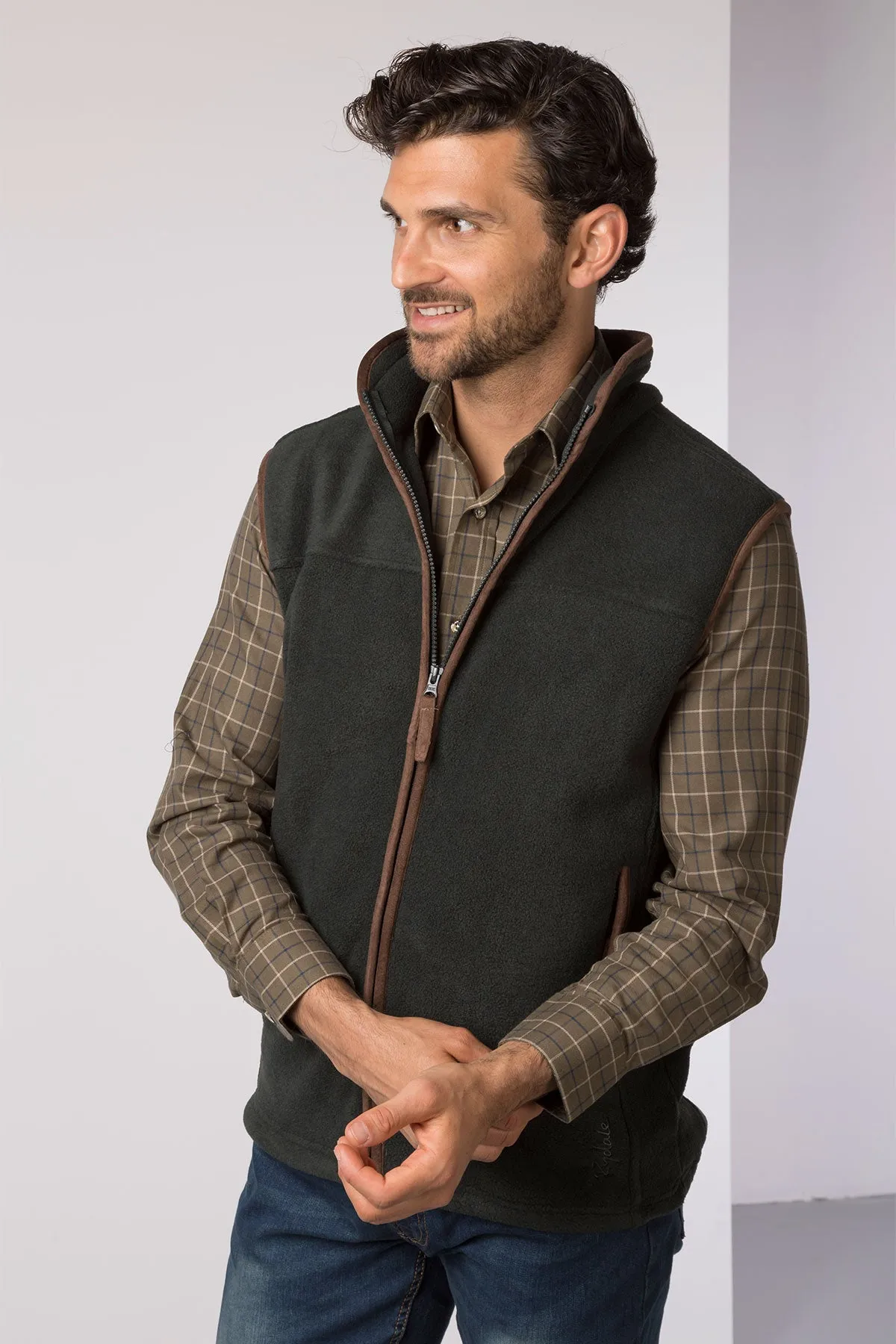 Men's Fleece Waistcoats - Huggate