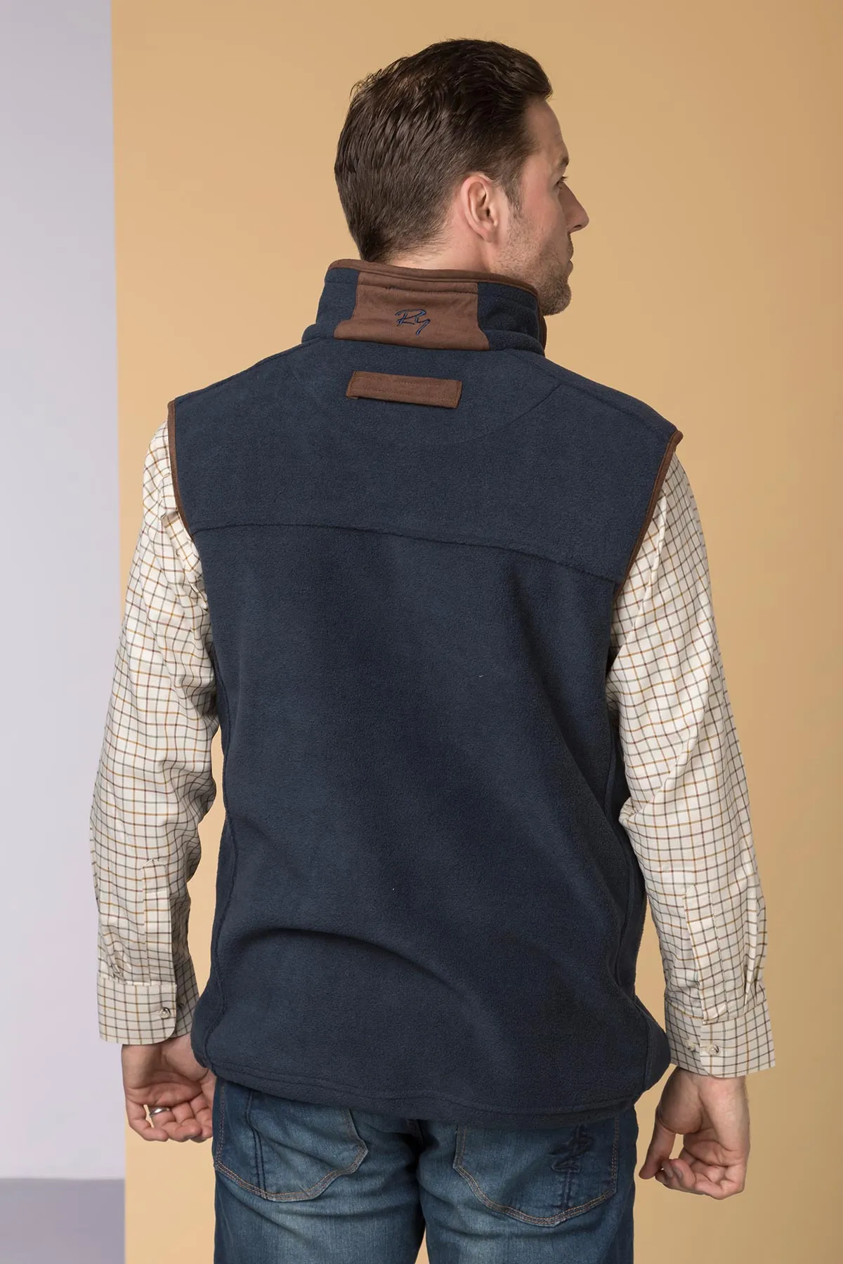 Men's Fleece Waistcoats - Huggate