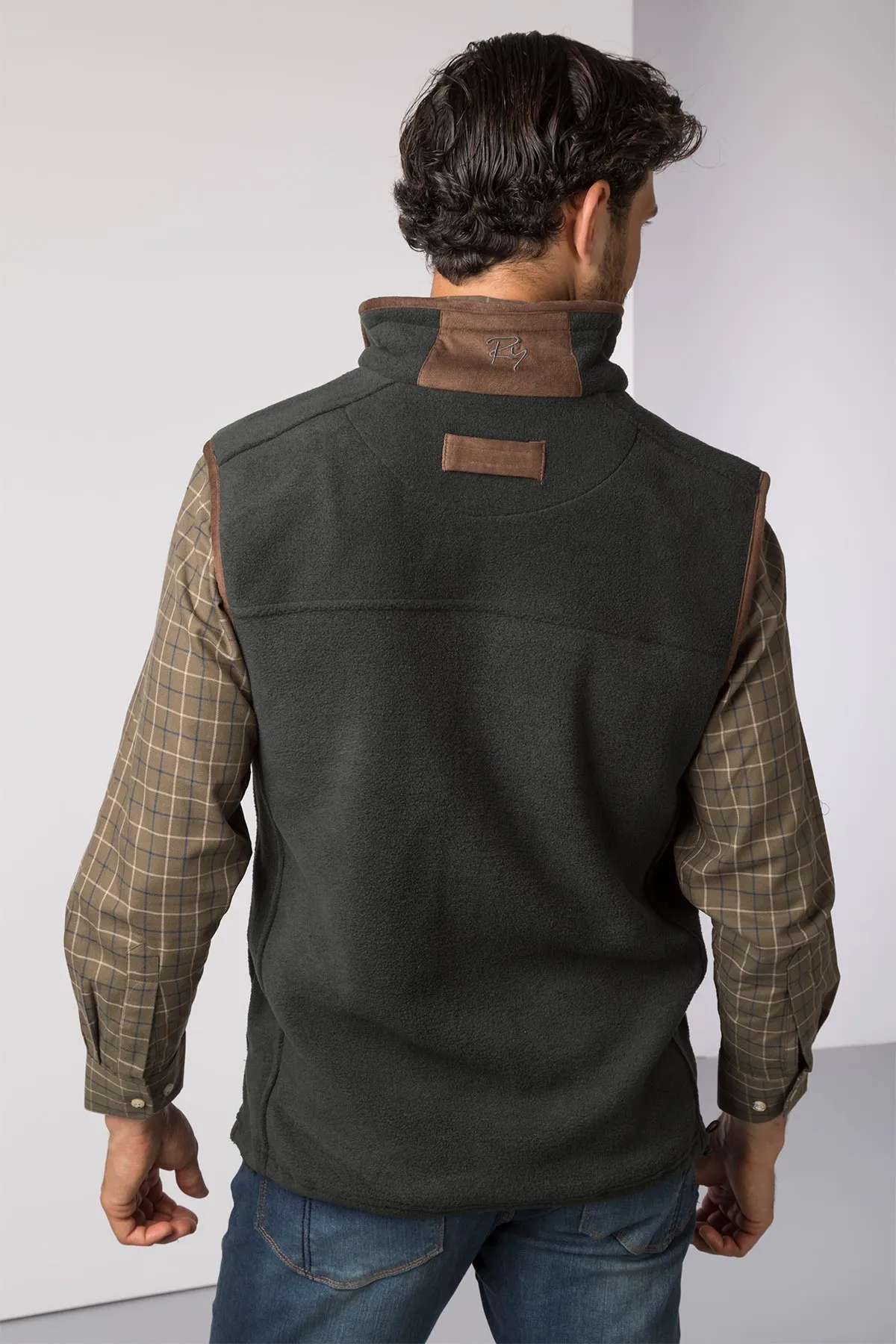 Men's Fleece Waistcoats - Huggate