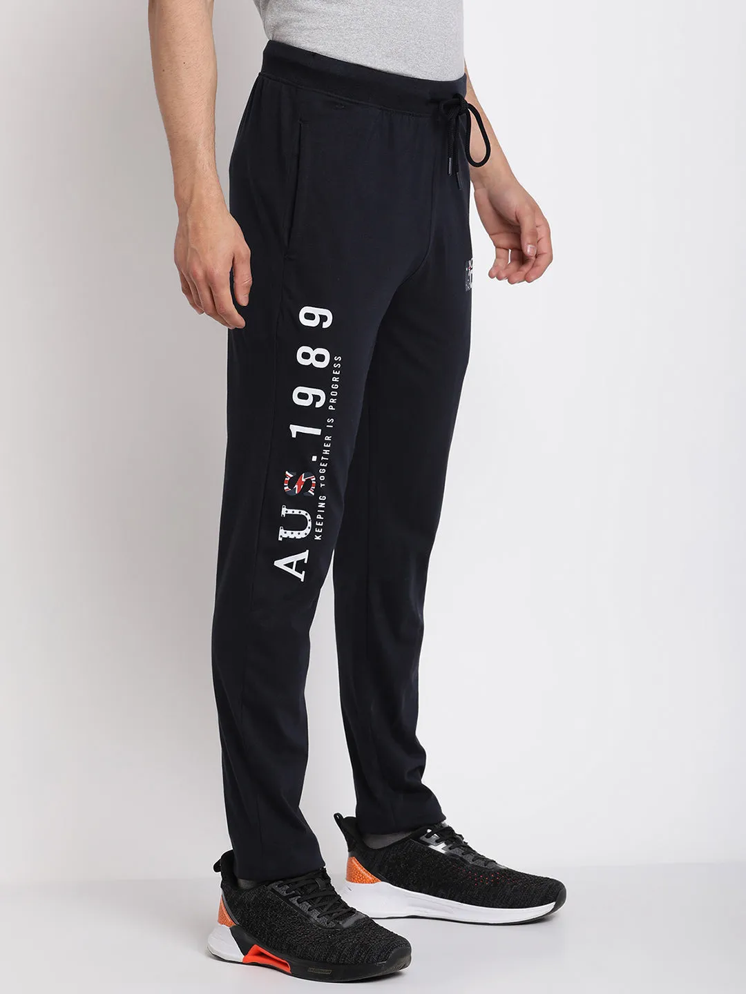 Men's Navy Track Pants