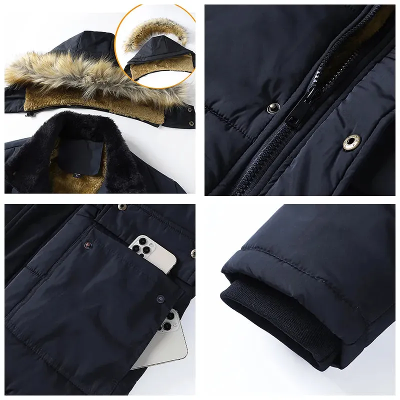 Men's Winter Hooded Parka