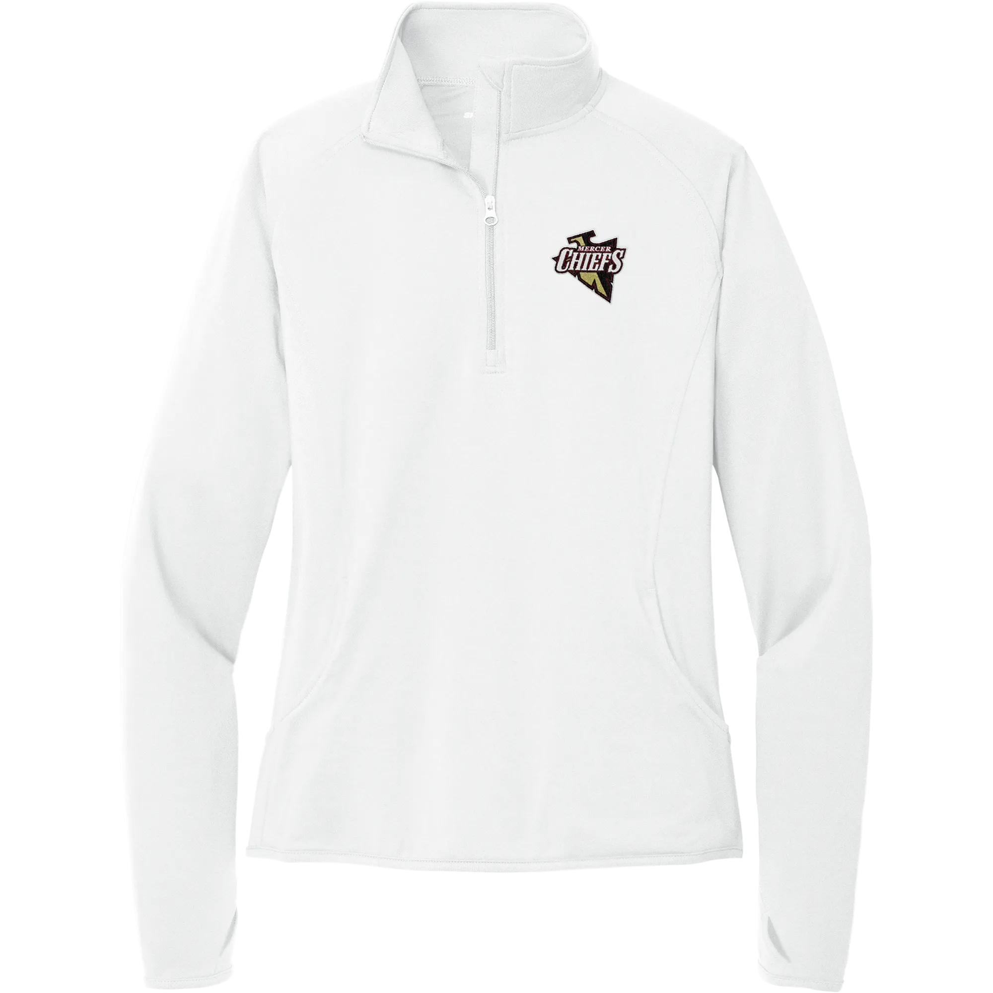 Mercer Chiefs Ladies Sport-Wick Stretch 1/4-Zip Pullover