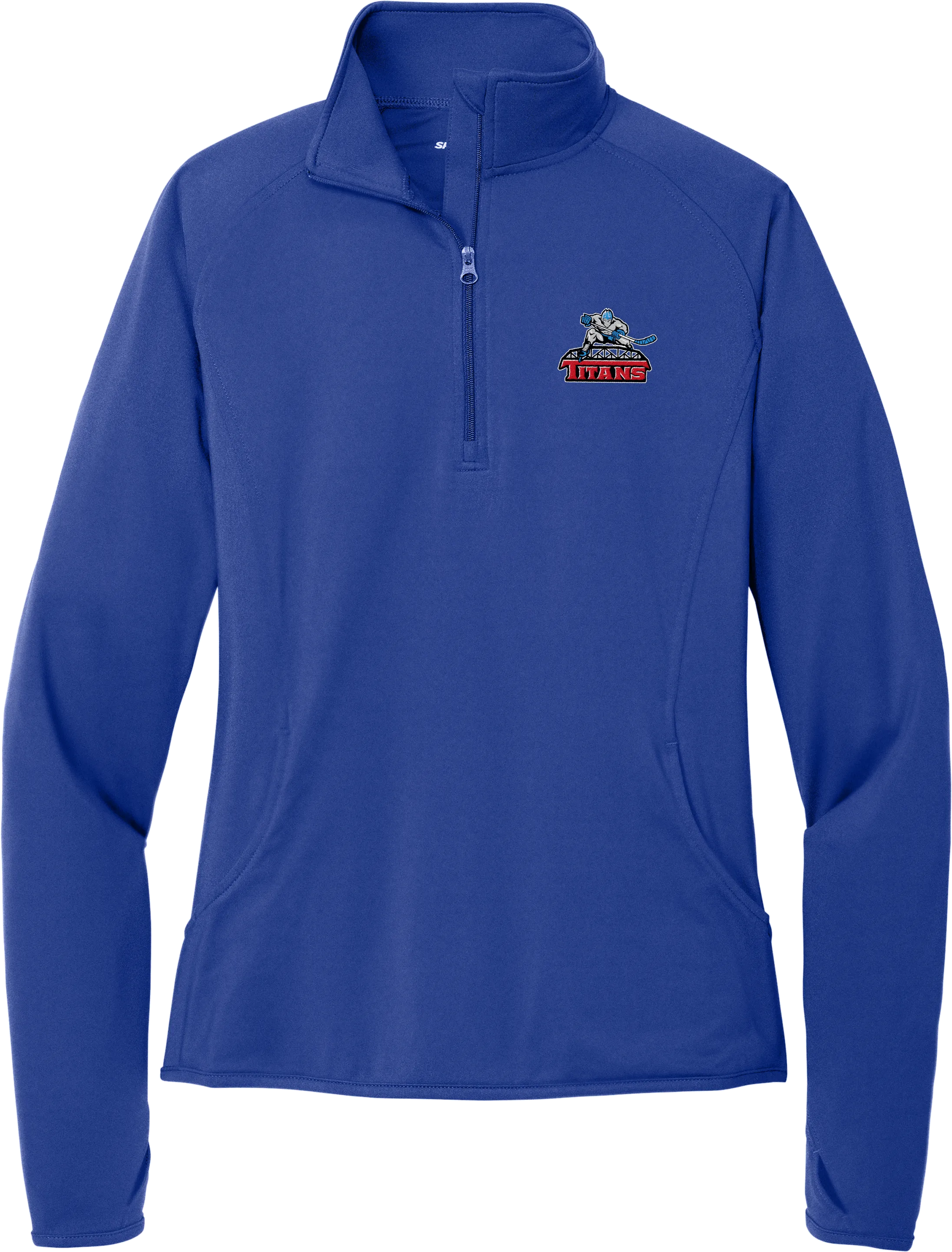 NJ Titans Ladies Sport-Wick Stretch 1/4-Zip Pullover