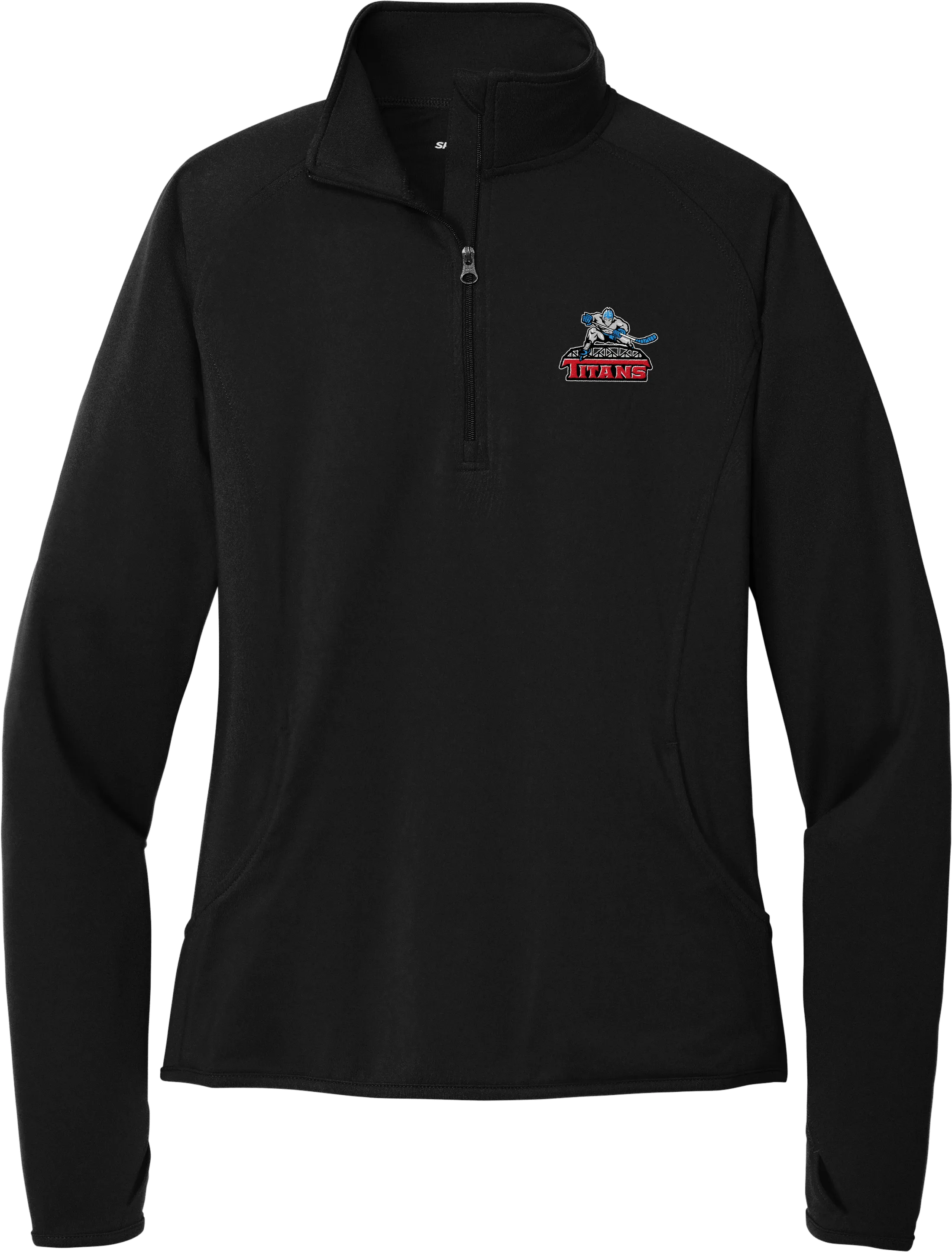 NJ Titans Ladies Sport-Wick Stretch 1/4-Zip Pullover