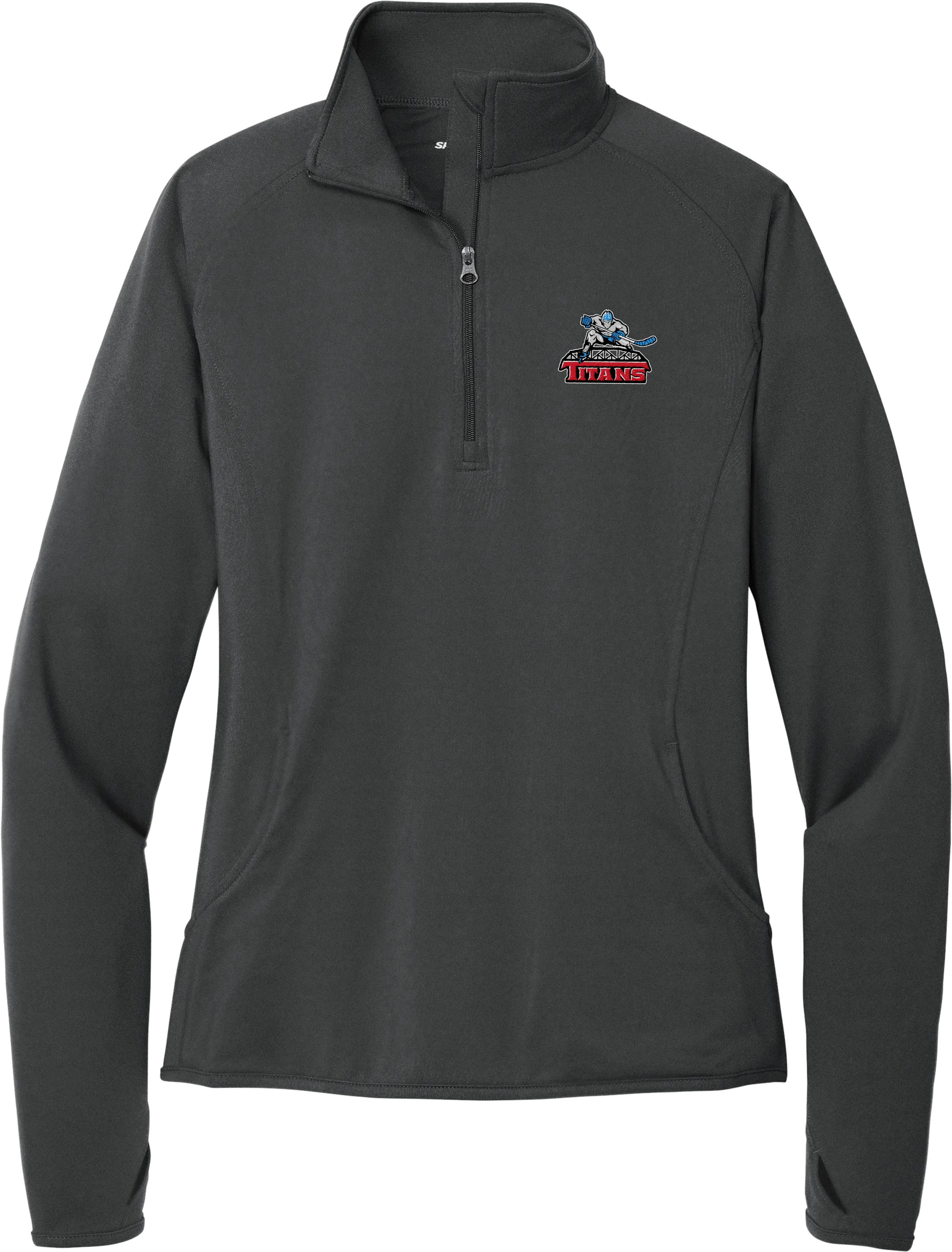 NJ Titans Ladies Sport-Wick Stretch 1/4-Zip Pullover